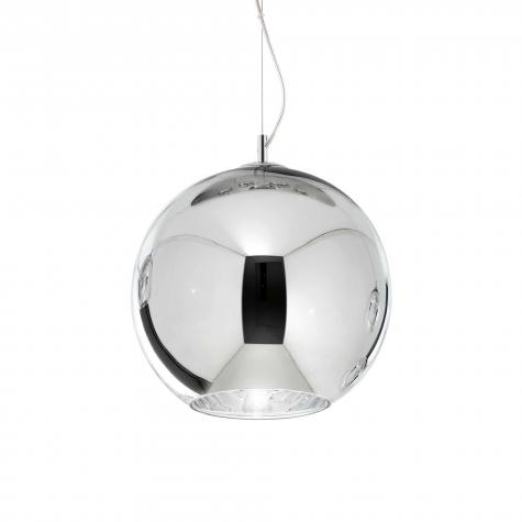 Светильник подвесной ideal lux Nemo SP1 D40 макс.1х60Вт IP20 E27 230В Серый Стекло Без ламп 094229