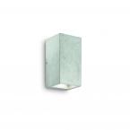 Светильник настенный ideal lux Kool AP2 макс.2x15Вт IP20 GU10 230В Серый Цемент Без ламп 141275