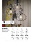 Светильник подвесной ideal lux Ampolla-3 SP1 D30 макс60Вт Е27 IP20 230В Белый Металл Без ламп 200897