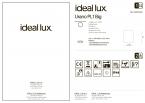 Светильник уличный Ideal Lux Urano PL1 макс.15Вт GX53 IP44 230В Антрацитовый Без ламп D16см 168135