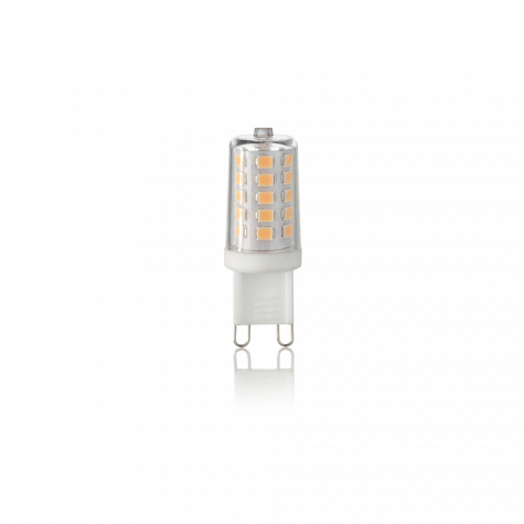 Лампа светодиодная Ideal Lux Lampadina G9 Капсула JCD 3Вт 390Лм 4000К G9 230В Прозрач Не димм 209036