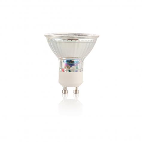Лампа светодиодная Ideal Lux Рефлекторная D50 5Вт 480Лм 3000К GU10 230В CRI80 Прозрачн Не дим 108292