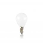 Лампа светодиодная Ideal Lux Капля 4Вт 340Лм 3000K CRI90 E14 белая матовая 289212