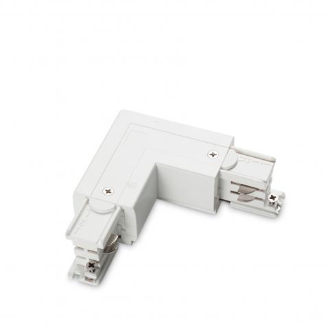 AC LINK TRIMLESS L-CONNECTOR LEFT WHITE 169705