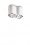 Светильник потолочный Philips Pillar Н120мм 2x35Вт 2x270Лм GU10 IP20 230В Белый Поворот 56332/31/16