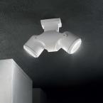 Светильник уличный настенный Ideal Lux XENO AP1 макс.1x28Вт IP44 GU10 230В H11 Алюм./Белый 129488