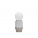 Светильник настольный ideal lux Cream tl1 d22 макс.1х15Вт G9 230В IP20 Белый Керамика 305264
