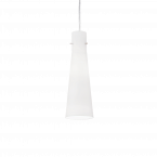 Светильник подвесной ideal lux Kuky SP1 H35 макс60Вт Е27 230В Прозрачный/Хром Стекло Без ламп 023021