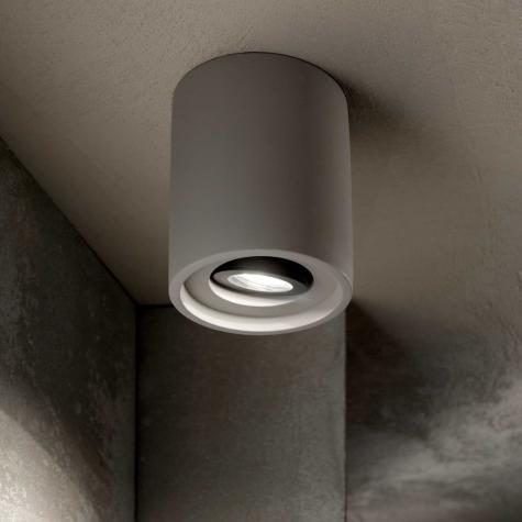 Светильник подвесной Ideal Lux Oak SP1 Round макс.1х35Вт IP20 GU10 230В Серый Цемент Без ламп 150635