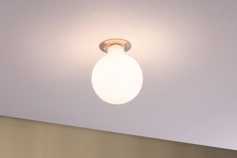 Лампа светодиодная винтажная Ideal Lux Шар D125 8Вт 900Лм 3000К Е27 230В CRI80 Белый Не димм 101354