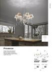 Светильник подвесной Ideal Lux Provence SP6 макс.6х40Вт E14 230В Белый Дерево/Ткань Без ламп 003399