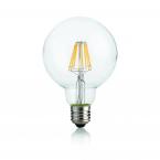 Лампа LAMPADINA CLASSIC E27 8W GLOBO D95 TRASP 4000K 153971