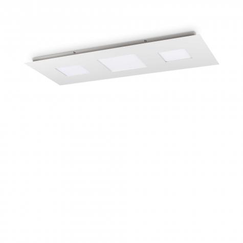 Светильник потолочный Ideal Lux Relax PL D110 78Вт 5250Лм 3000К LED 230В Белый Металл Димм 255941