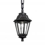 Уличный подвесной светильник Ideal Lux Anna SP1 макс.60Вт Е27 IP44 230В Черный Смола 101507