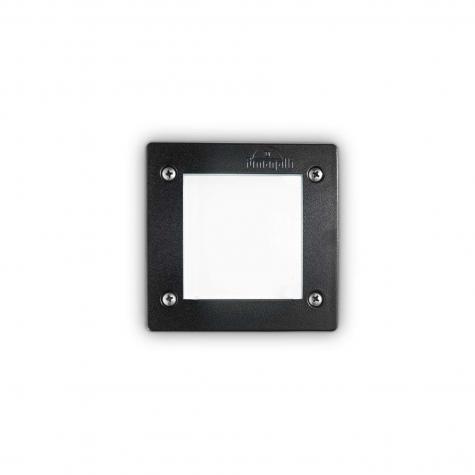 Светильник уличный встраиваемый ideal lux Avenue FI Square 9Вт IP66 GX53 230В Черный Смола 096582