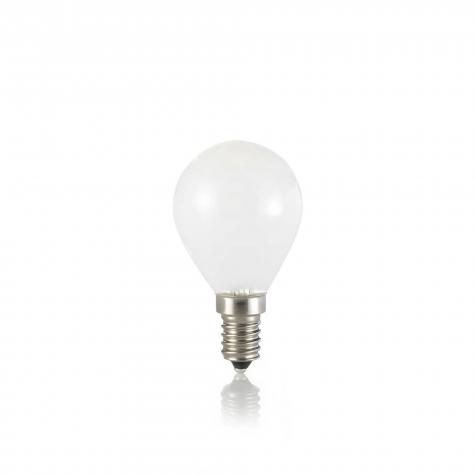 Лампа светодиодная Ideal Lux Каплевидной формы 4Вт 470Лм 4000K CRI80 E14 230В Белая Не димм 253411