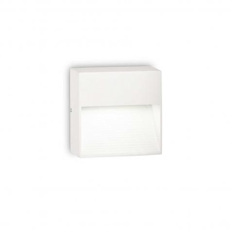Светильник настенный уличный ideal lux Down AP1 макс.28Вт IP44 G9 230В Белый Алюм/ Без ламп 115382