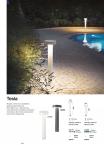 Светильник садово-парковый ideal lux Tesla PT4 H60 макс.4х15Вт IP44 G9 230В Антрацит Без ламп 153193