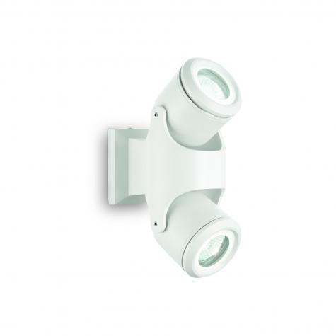 Светильник уличный потолочный Ideal Lux Xeno PL2 макс.2x28Вт GU10 IP44 230В Белый Без ламп 129495