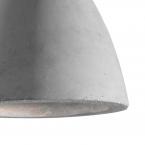 Светильник подвесной Ideal Lux Oil-3 SP1 макс.15Вт Е27 H25 D14 Цемент/Металл Черный Без лампы 110431