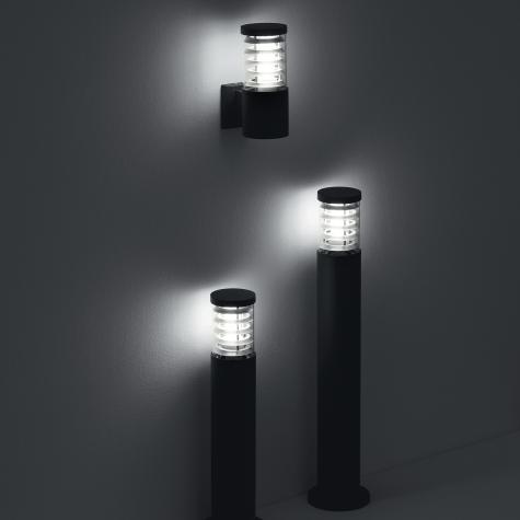 Светильник напольный уличный Ideal Lux Tronco PT1 H805мм макс.60 E27 IP44 Антрацит Алюминий 026992