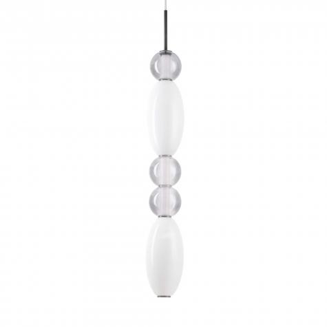 Лампа настольная ideal lux Lumiere tl H50 18Вт 2050Лм 3000К 230В LED IP20 Черный/Белый 314204
