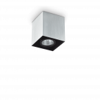 Светильник потолочный Ideal Lux Mood 28Вт  640лм 3000К GU10 IP20 230В Алюминий/Черный Металл 140926