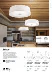 Светильник подвесной Ideal Lux Hilton SP6 Round D60 макс6x60Вт Е27 IP20 230В Хром/Белый Ткань 075518