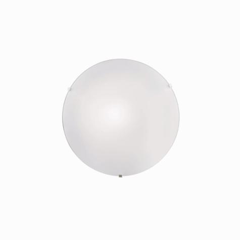 Светильник потолочный ideal lux Simply PL1 D25 мак.1x60Вт e27 230В IP20 Белый Стекло Без ламп 007960