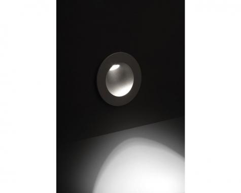 Светильник встраиваемый в стену Philips Syrma D86мм 2.5Вт 110Лм IP20 LED 230В Алюминий 57993/48/16