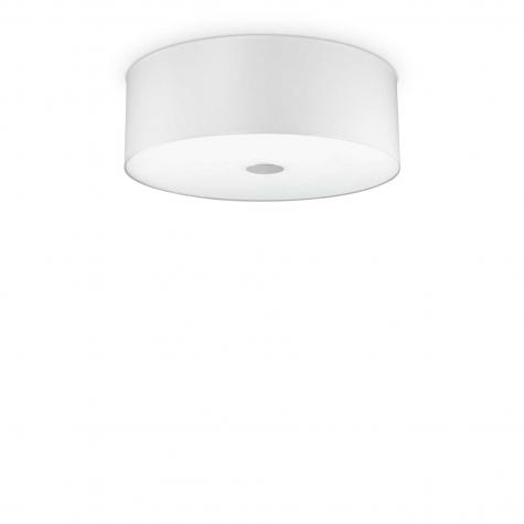 Светильник настенный Ideal Lux Woody AP1 H260 40Вт G9 IP20 LED 230В Хром/Белый Ткань Диффузор 143156