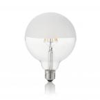 Лампа LAMPADINA CLASSIC E27 8W GLOBO D125 SATINATA 3000K 157580