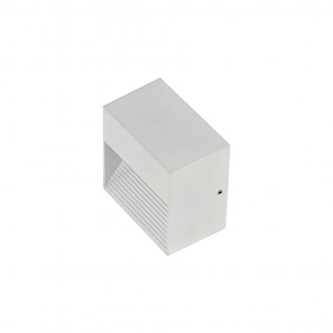 Светильник настенный уличный ideal lux Down AP1 макс.28Вт IP44 G9 230В Белый Алюм/ Без ламп 115382